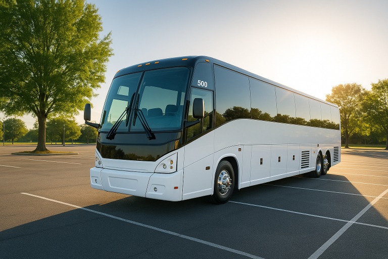 Huntersville coach bus rental