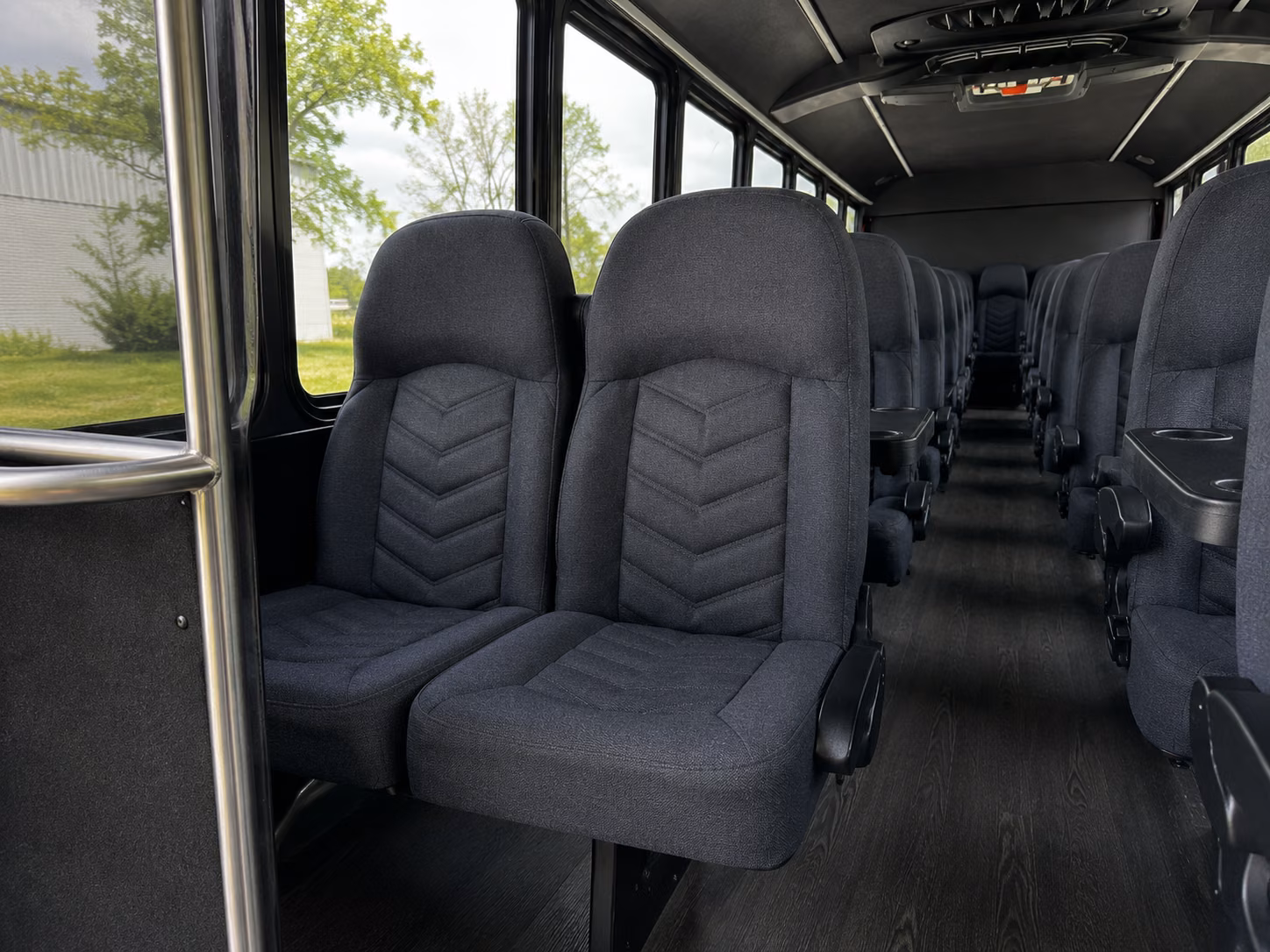20 passenger minibus interior