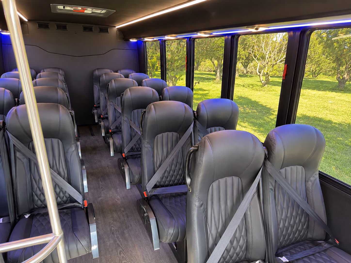 bus rentals for huntersville wedding weekends and out of town guests