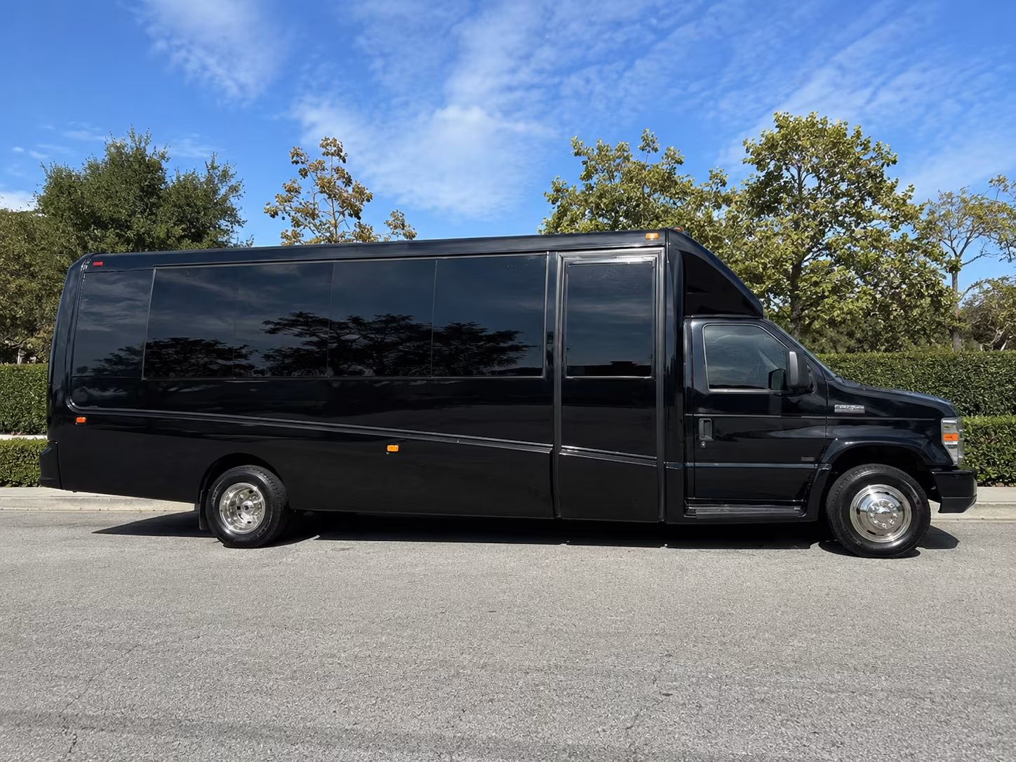 buses for bands groups and performers traveling through huntersville