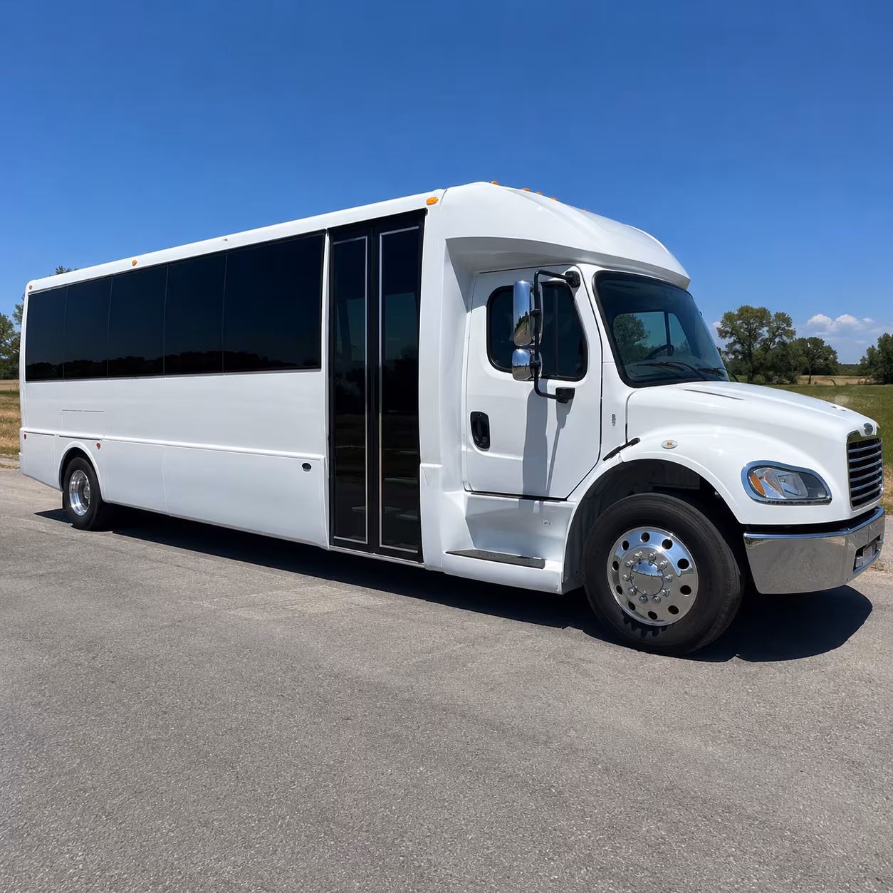 charter buses for weddings and special celebration events in huntersville