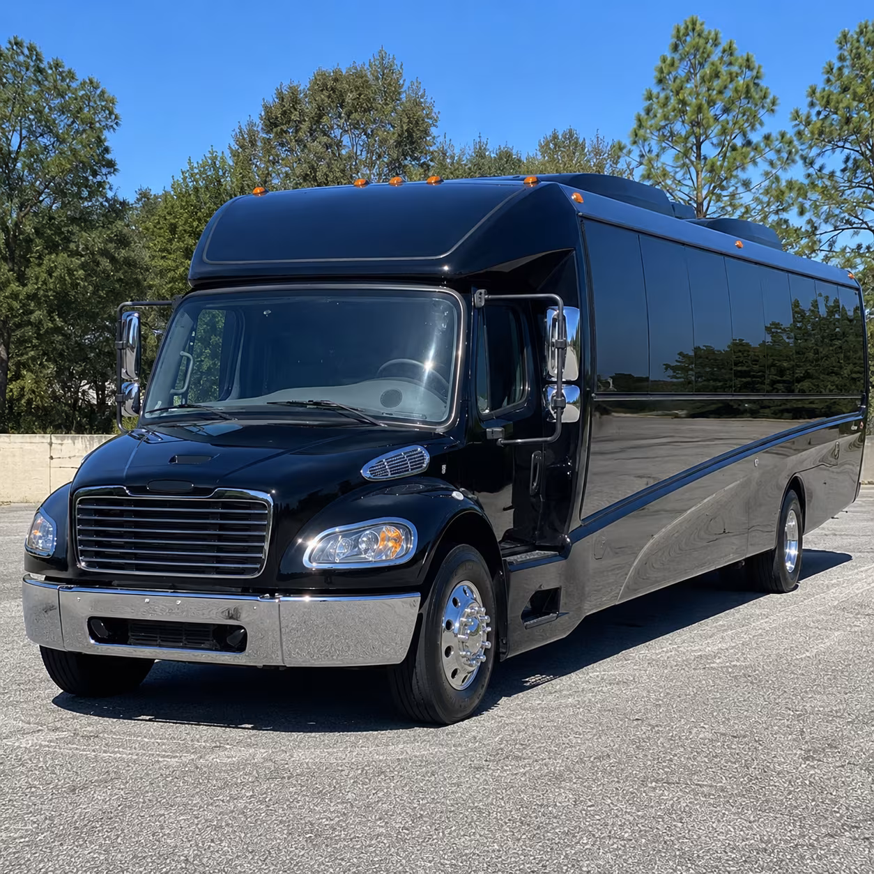 charter buses to pnc music pavilion shows in charlotte