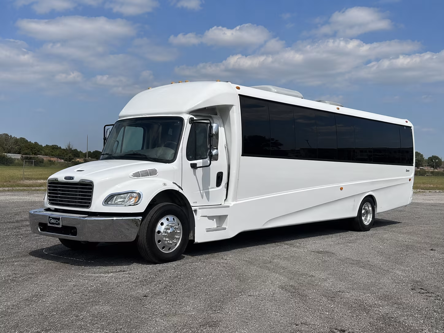 huntersville 50 passenger party bus