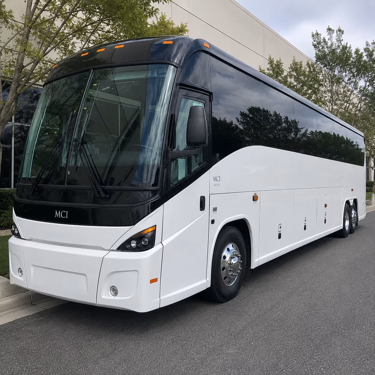 huntersville bus rental service area