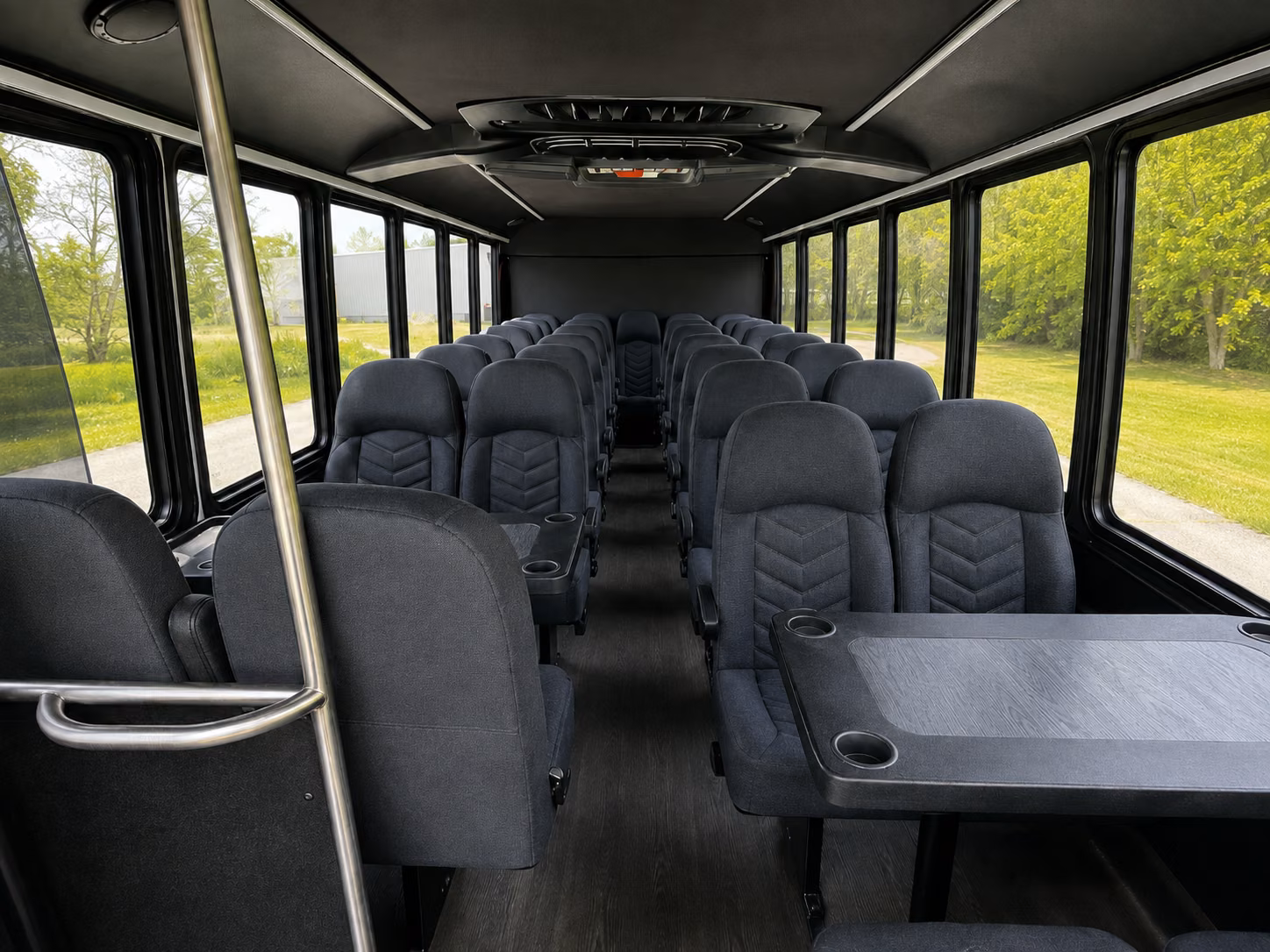 huntersville corporate event transportation onboard seating