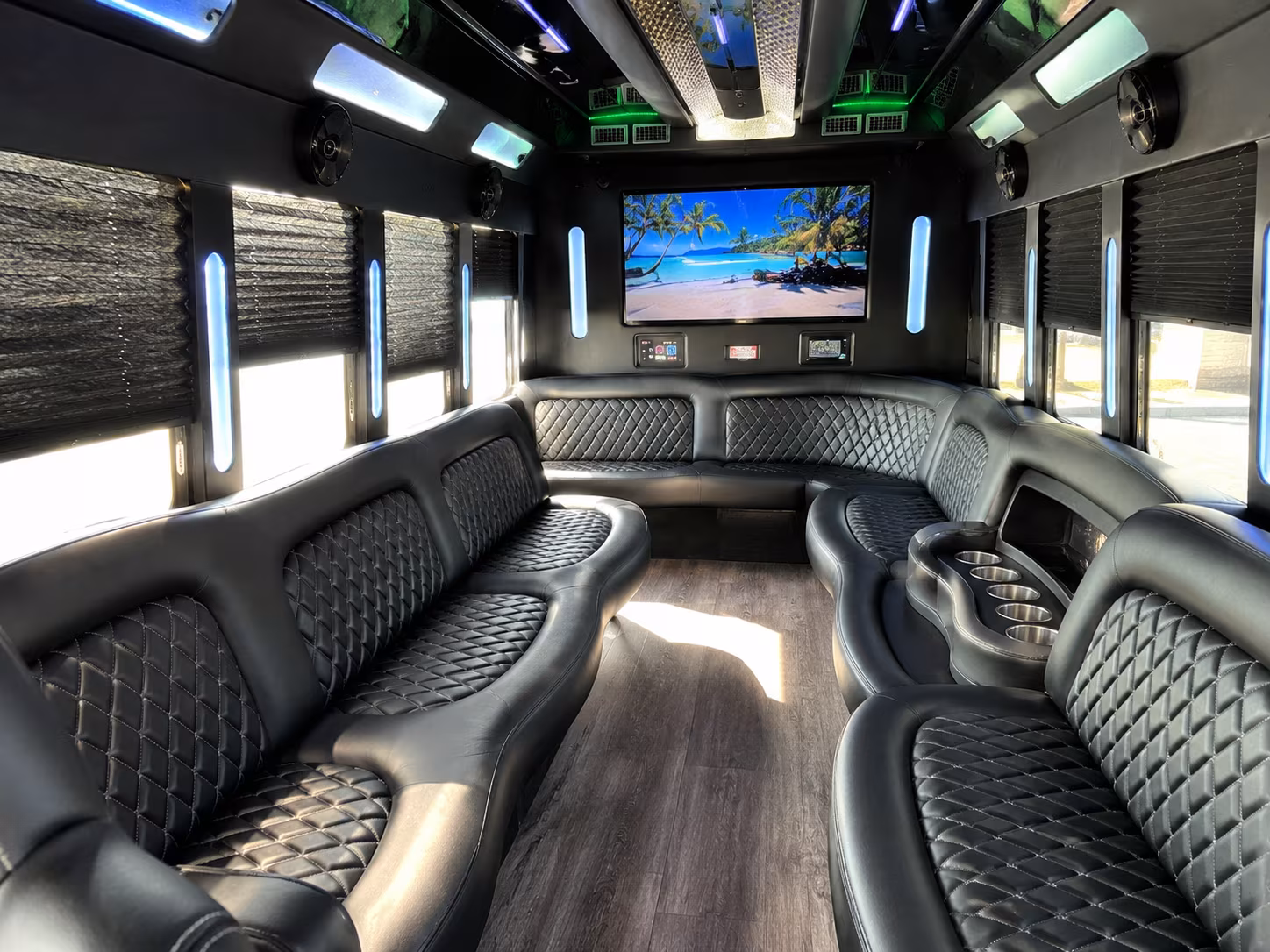 huntersville holiday party bus rental