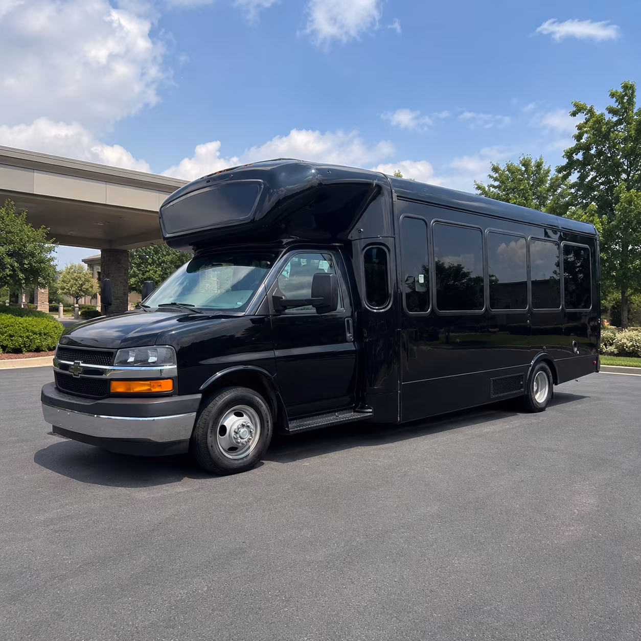huntersville party bus booking step 1