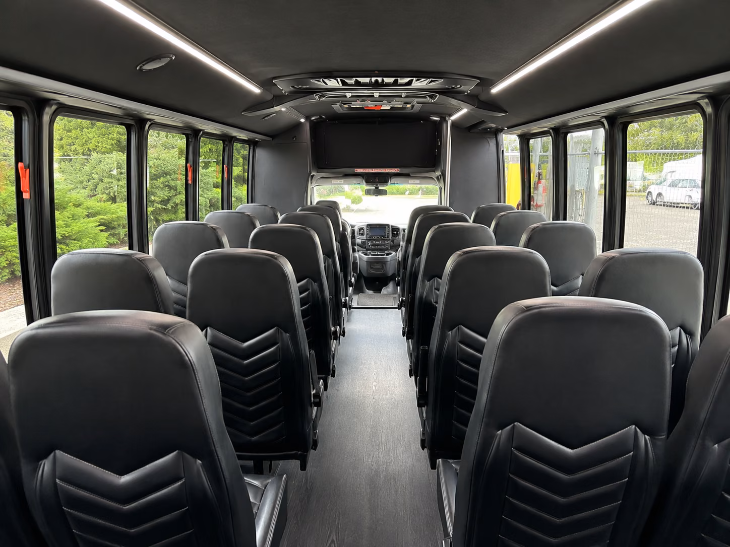 party buses for tailgates and sporting event crawls around the lake norman area