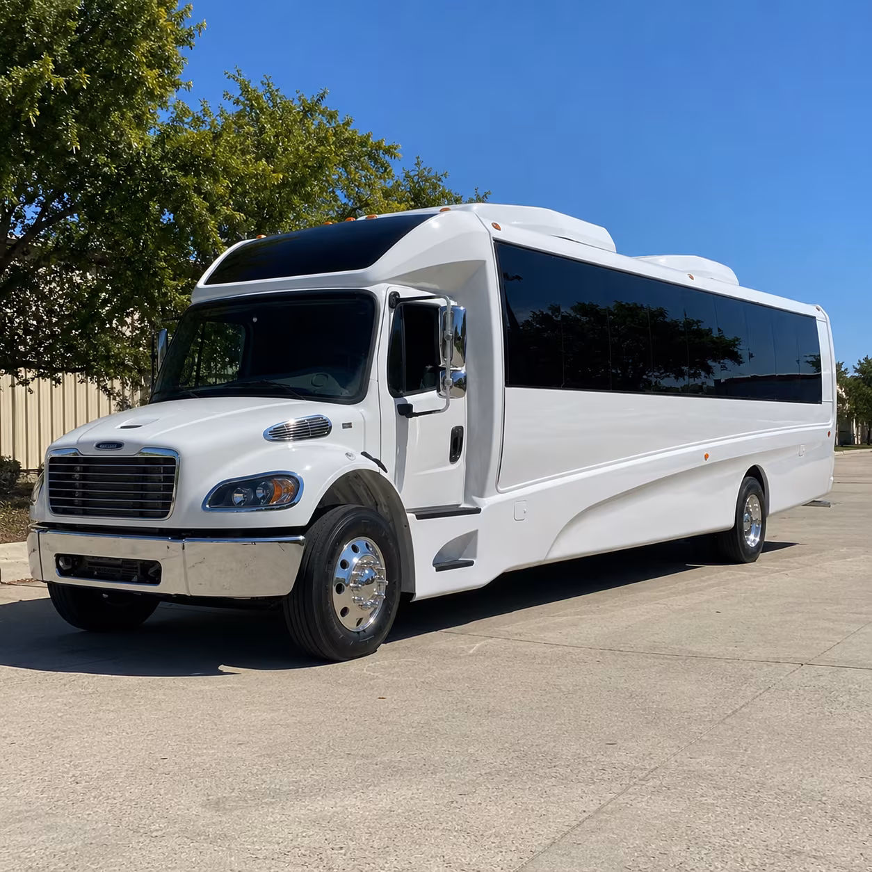 senior and accessible church bus rentals in huntersville