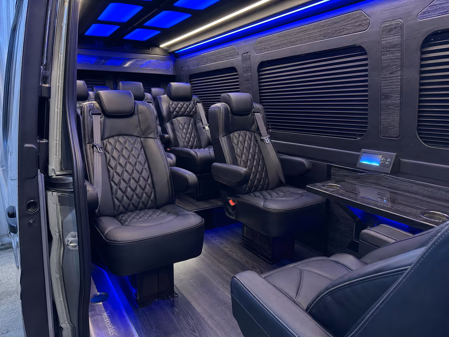 sprinter van transportation for groups and events across huntersville