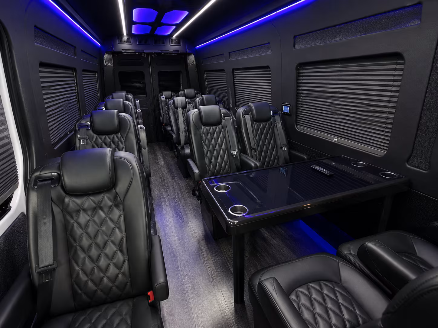 sprinter van with driver interior