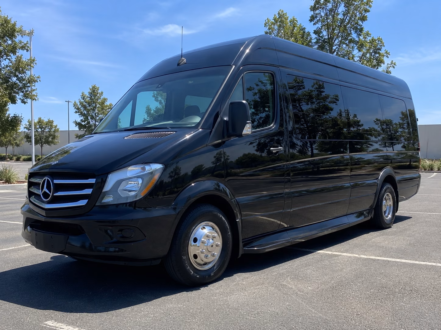 sprinter van with driver